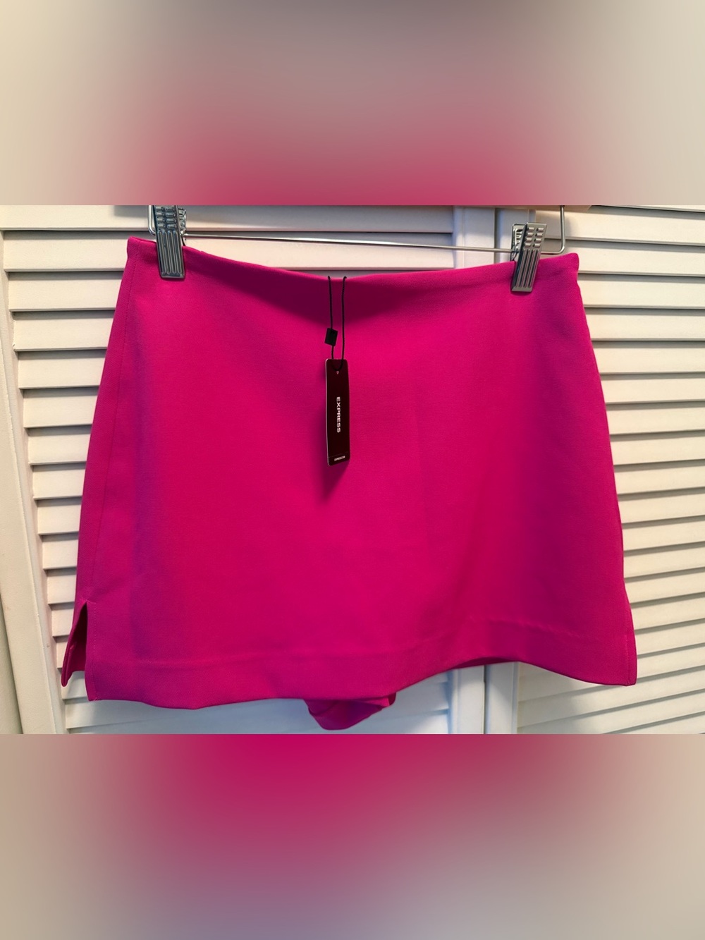 Editor Super High Waisted Mini Skort in Studio Stretch Twill size 2